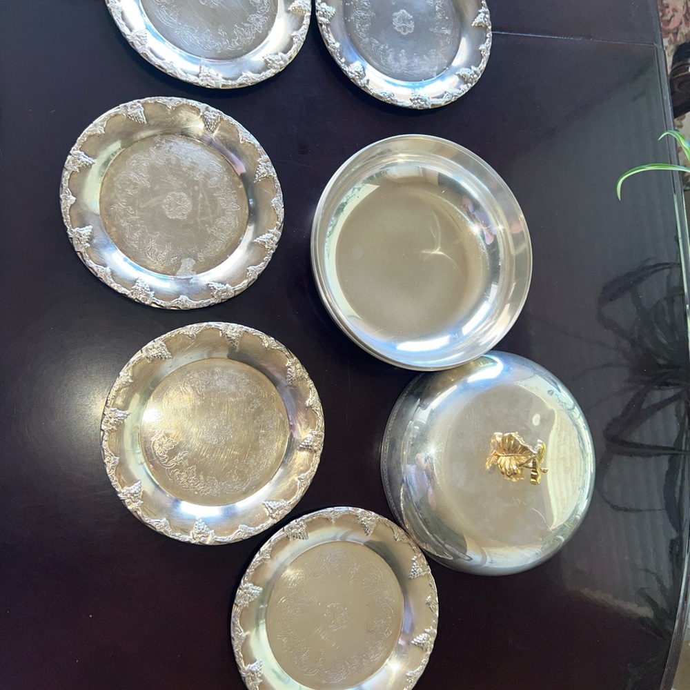 Silver plated set